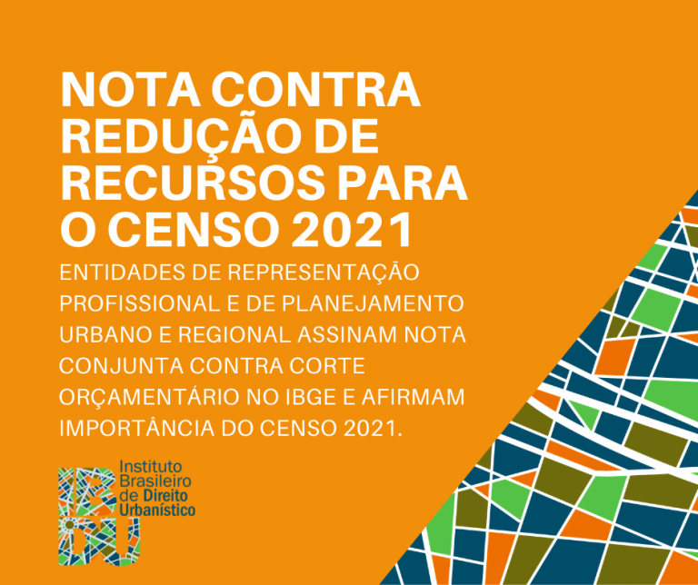 Entidades afirmam a importância do CENSO 2021 e questionam o Governo