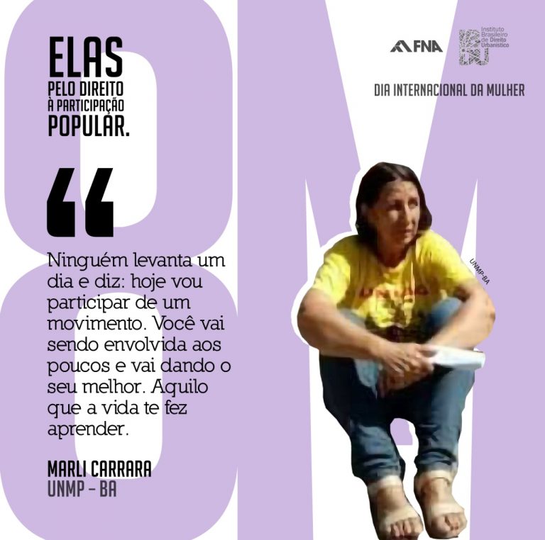 #ElaspeloDireitoàCidade - Marli Carrara: uma militância fervorosa que contrariou sua própria origem