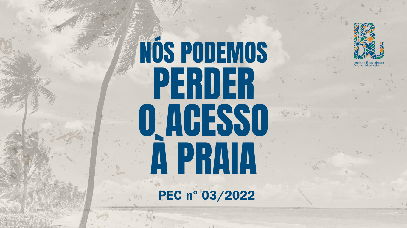 Contra PEC da privatização das praias