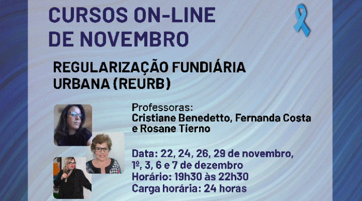 Curso Online - Regularização Fundiária Urbana (REURB)